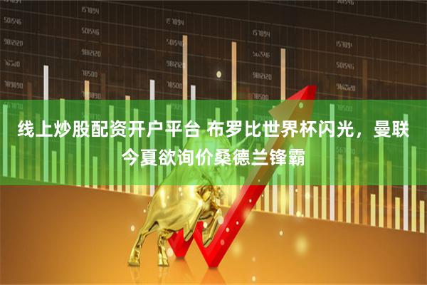 线上炒股配资开户平台 布罗比世界杯闪光，曼联今夏欲询价桑德兰锋霸