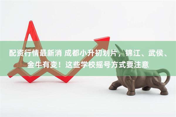 配资行情最新消 成都小升初划片，锦江、武侯、金牛有变！这些学校摇号方式要注意